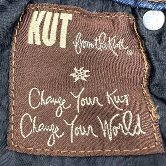 KUT from the Kloth Nicole Bootcut Jeans Dark Wash Size 6 - Picture 7 of 14